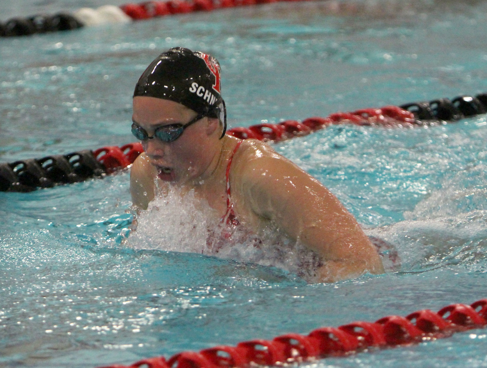 Hudson at Chi-Hi girls swimming 9-10-19